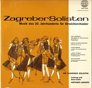 ANTONIO JANIGRO "MUSIQUE DU 20° SIECLE POUR ORCH. A CORDES" LP AMADEO AVRS 5032 - Picture 1 of 4