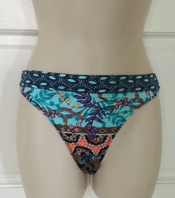 Женские новый многоцветный SPERRY пляж плавать бикини низ, размер L. - Изображение 1 из 4