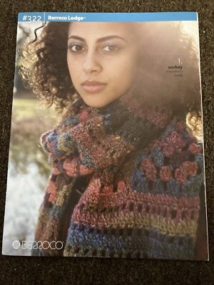 Knit/Crochet Instruction Booklet Berroco Lodge #322 9 patterns BohoCore 2012 - Image 1 of 2