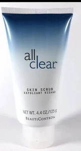 All Clear Beauticontrol All Clear Skin Scrub 4.4 Oz New Sealed - Picture 1 of 3