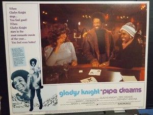 Lobby Card 1976 PIPE DREAMS Gladys Knight Barry Hankerson Sherry Bain