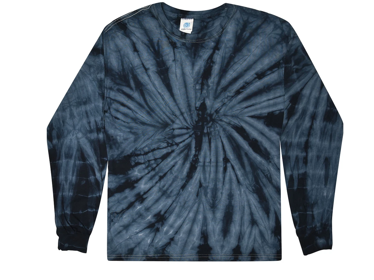 新品 anytee Diamond Blue Dyed Long Tee 2XL 新品 anytee Diamond Blue Dyed Long Tee 2XL Krazy Tees Tie Dye
