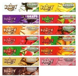 Juicy Jays King Size Papers Flavored Smoking Skins - All Flavours - FREE POST - Picture 1 of 19