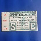 1947 Southern California USC Trojans v Washington State Cougars billet de football.
