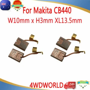 2 pairs CARBON BRUSHES FOR MAKITA CB-440 BHP458 18V DHP458Z DSC55 LI-ION BATTERY - Picture 1 of 3