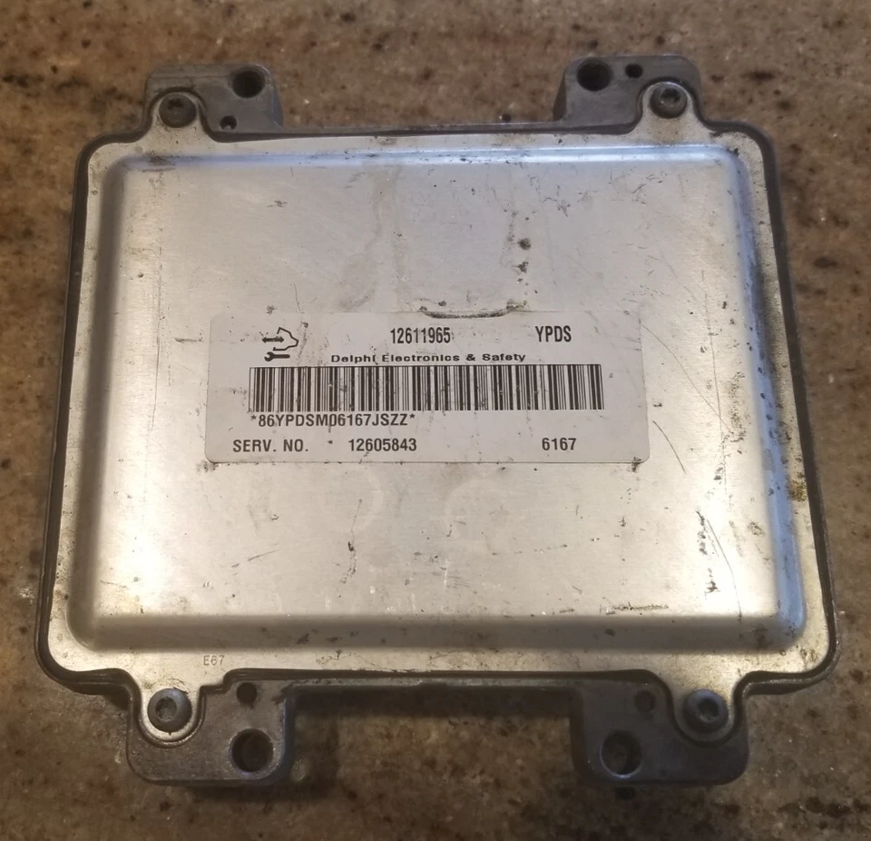 2007 Saturn Ion - автоматический - ECM ECU - # 12611965 - Изображение 1 из 1