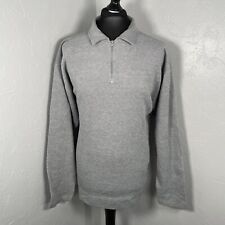 Hard Rock Cafe LAS VEGAS Sweatshirt 1/4 Zip Sweater Pullover Long Sleeve L-XL