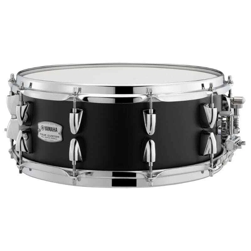 Yamaha Tour Custom Maple Snare Drum 14x5.5 Licorice Satin - Image 1 of 1