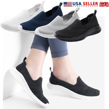 Women Lightweight Breathable Walking Shoes Casual Slip On Sneaker Tennis Shoes