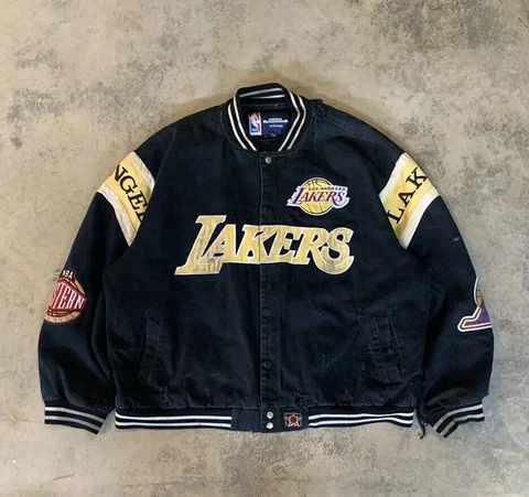 Los Angeles Lakers NBA Jacket JH Design Jeff Hamilton Kobe Bryant XL/XXL Cover