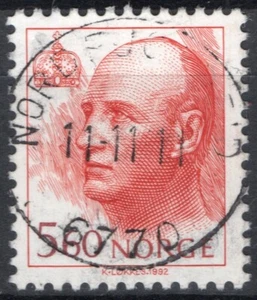 1572 Noruega 1992, NK 1135 SON Nordfjordeid 11-11-11 (SF) - Imagen 1 de 1
