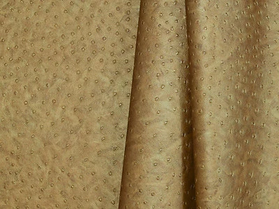 Ostrich Met Gold, Vinyl Leatherette fabric for auto or interior upholstery use - Image 1 of 3