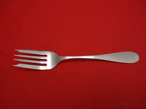 Round by Porter Blanchard Sterling Silver Salad Fork 6 1/2" - Picture 1 of 2