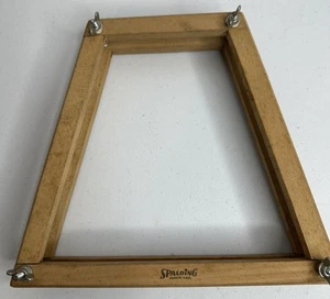 Vintage Spalding Wooden Tennis Racquet Brace Pre-owned - Picture 1 of 3