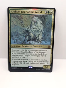 Arahbo, Roar of the World - Commander - Oversized - Mythic - Foil - C17 035 - - Picture 1 of 2