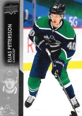 2021-22 Upper Deck Series 1 - Elias Pettersson #179 - Vancouver Canucks - Image 1 of 4