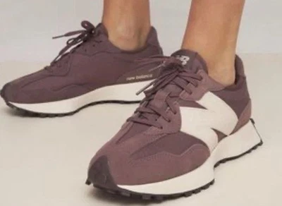 New Balance Lifestyle 327 Sneakers WS327FA Black Fig With Sea Salt Women 11 New - Image 1 of 4