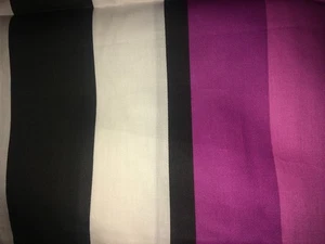 Bettwäsche Kissenbezug Decke 2-tlg. "Niki" farbe beere rosa gestreift 135/200 cm - Bild 1 von 1