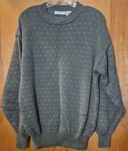 Neu Claiborne Damen Medium Oversize Pullover Langarm Pulli Rundhals Grn - Bild 1 von 5