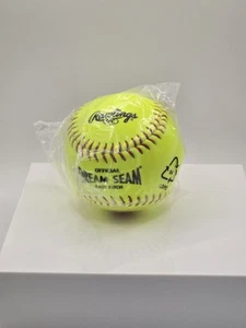 NEU 1 SOFTBALL Rawlings Official DREAM SEAM Fastpitch Softball 12" US ASA #524 - Bild 1 von 4