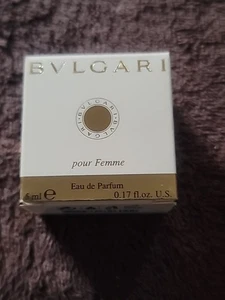 BVLGARI pour femme Eau de Parfum Unused Mini bottle 5ml/0.17fl oz.  - Picture 1 of 5