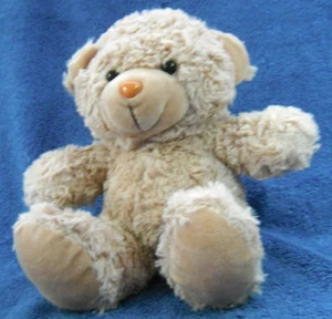 *2418* Light brown Teddy Bear -  “Wellesley “- Russ Berrie  - 18cm – plush - Picture 1 of 6