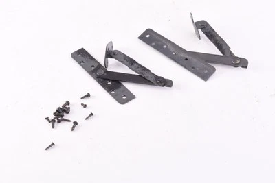 Folmer & Schwing Press Graflex 5x7 Camera Part: Hood Hinge Set with Screws V55 - Image 1 of 4