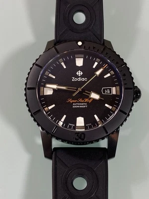 Reloj de buceo de compresión automático Zodiac ZO9297 Super Sea Wolf Foto 1 de 4