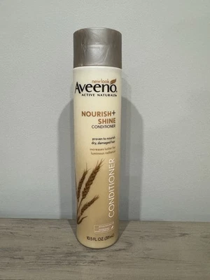 Acondicionador Aveeno Active Naturals Nourish + Shine 10,5 oz cabello seco dañado Foto 1 de 4
