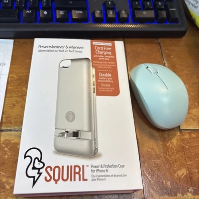 Squirt Cord free charging power and protection case for iPhone 6 - Image 1 of 2