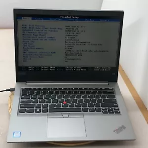 LENOVO THINKPAD E480 i5-8250U @ 1.60GHz 8GB RAM NO SSD 14" *FOR PARTS/REPAIRS - Picture 1 of 12