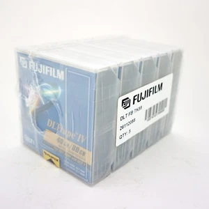 *5 Pack* FujiFilm DLTtape IV DLT FB TK88 40GB/80GB - New - Picture 1 of 4
