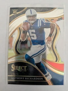 2023 Panini Select Black Red Die-Cut ANTHONY RICHARDSON RC #297 COLTS - Picture 1 of 1
