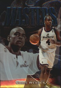 1997-98 Finest Embossed Washington Wizards Basketball Card #129 Chris Webber S