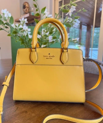 Cartera Bandolera Kate Spade New York Madison Pequeña con Asa Superior - Narciso Foto 1 de 4