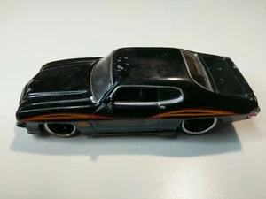 Jada 1:64 BIGTIME MUSCLE 71 1971 Pontiac GTO Judge Diecast Black loose - Picture 1 of 6