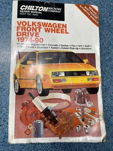 Chilton Volkswagen Front Wheel Drive 1974-87 Auto Repair Manual Part No. 6962 - Picture 1 of 6