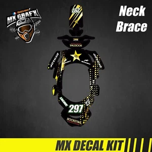 Kit Deco / Decal Kit Neck Brace - Rockstar - Picture 1 of 1