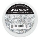 Peinture sur gel UV/LED pour système d'ongles professionnel Mia Secret - 5 grammes (argent)