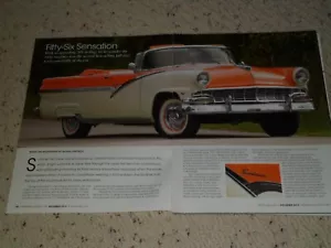FORD SUNLINER ANZEIGE / ARTIKEL 1956 - Bild 1 von 2