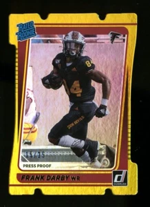 2021 Donruss #311 FRANK DARBY Gold Die-Cut Press Proof RC #15/25 Falcons - Picture 1 of 1