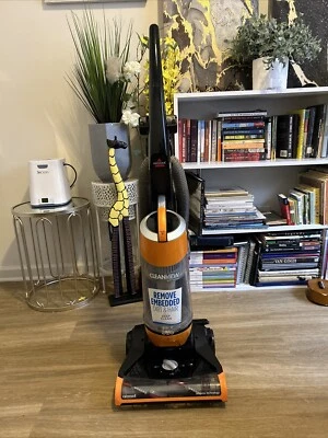 Brissell 1330 Cleanview Multi-Cyclonic Orange Bag Less Vacuum Removes Dirt Hair - Image 1 of 4