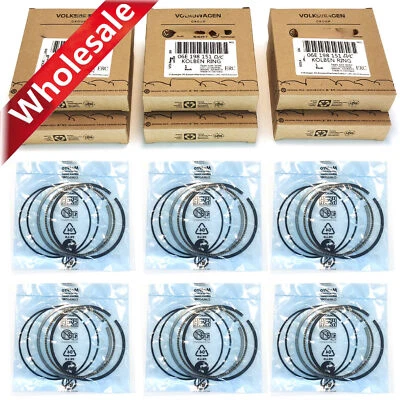 Juego de 6 anillos de pistón Φ81 mm STD aptos para AUDI A6 C6 Avant BDW 2005-2008 06E198151M Foto 1 de 4