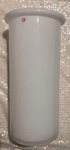 White Glass vase, Juno. Design, Markku Salo, Iittala. Year, 1997 11 3/4” Tall - Picture 1 of 4