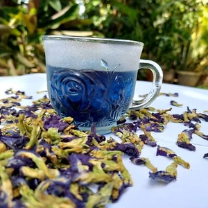 500g Blue Butterfly Pea Flower Clitoria Ternatea Nil Katarodu For Herbal Drink - Picture 1 of 8