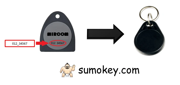 Duplicate, Clone or Copy MIRCOM Key Fob
