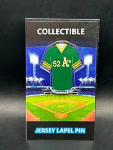 Oakland Athletics Yoenis Cespedes jersey lapel pin-Classic RETRO Collectible - Picture 1 of 1