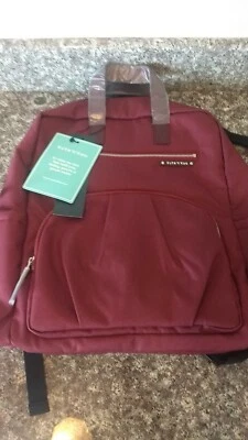 Diaper Bag Backpack by Kute 'n' Koo - Designer Diaper Bag (BURGUNDY) - Image 1 of 4