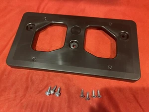 2023-2025 GENUINE OEM HONDA CR-V CRV FRONT LICENSE PLATE HOLDER BRACKET HARDWARE - Picture 1 of 6