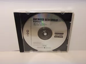 PROMO CD SINGLE - AVENGED SEVENFOLD "NIGHTMARE" (3 VERSIONS) 2010 - Picture 1 of 3